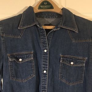 Gap denim shirt